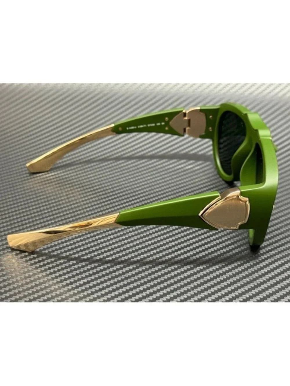 New Burberry Men Rubber Green Dark Sunglasses 57-20-125